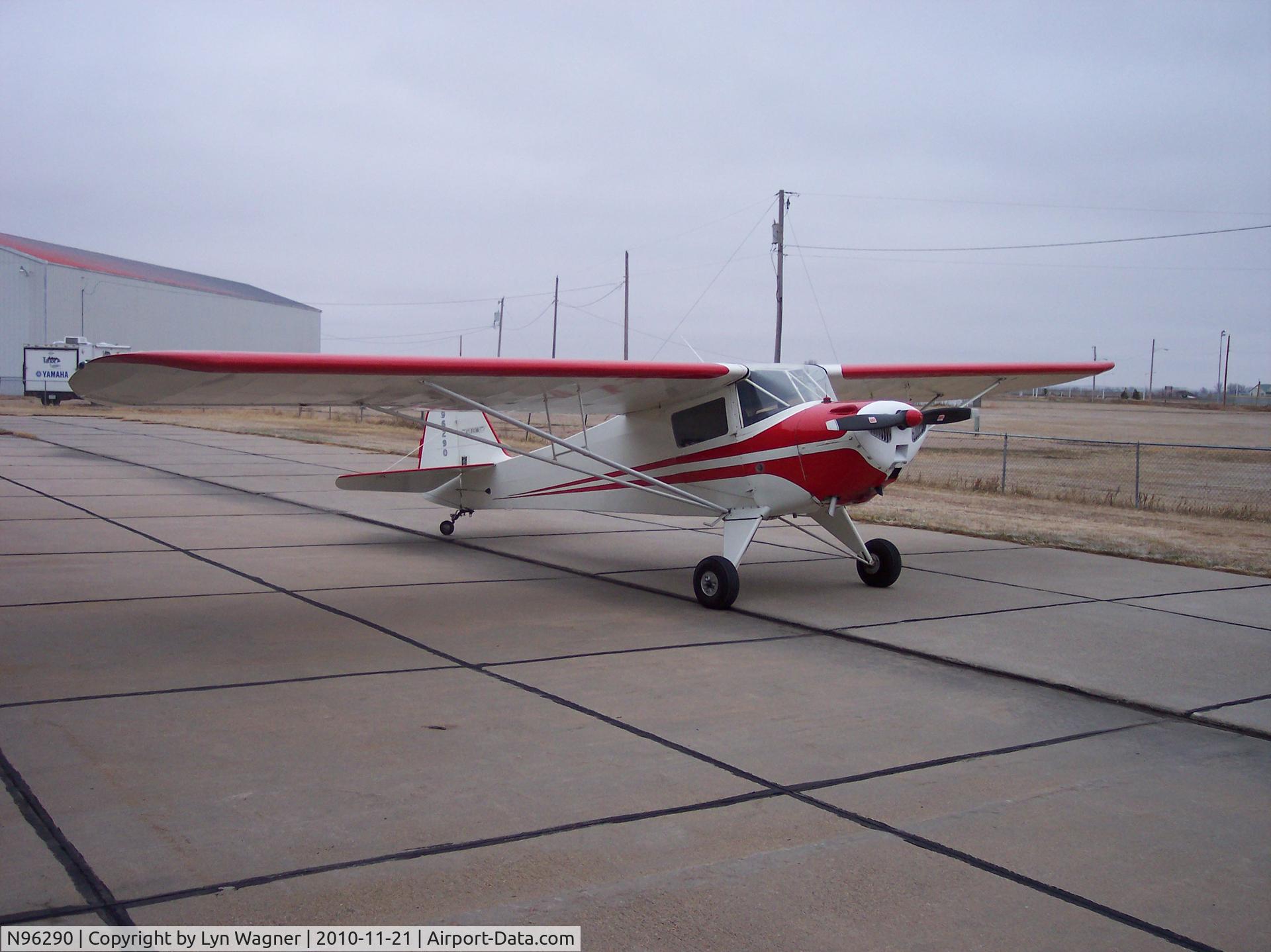 N96290, 1946 Taylorcraft BC12-D C/N 8590, Herbie Husker