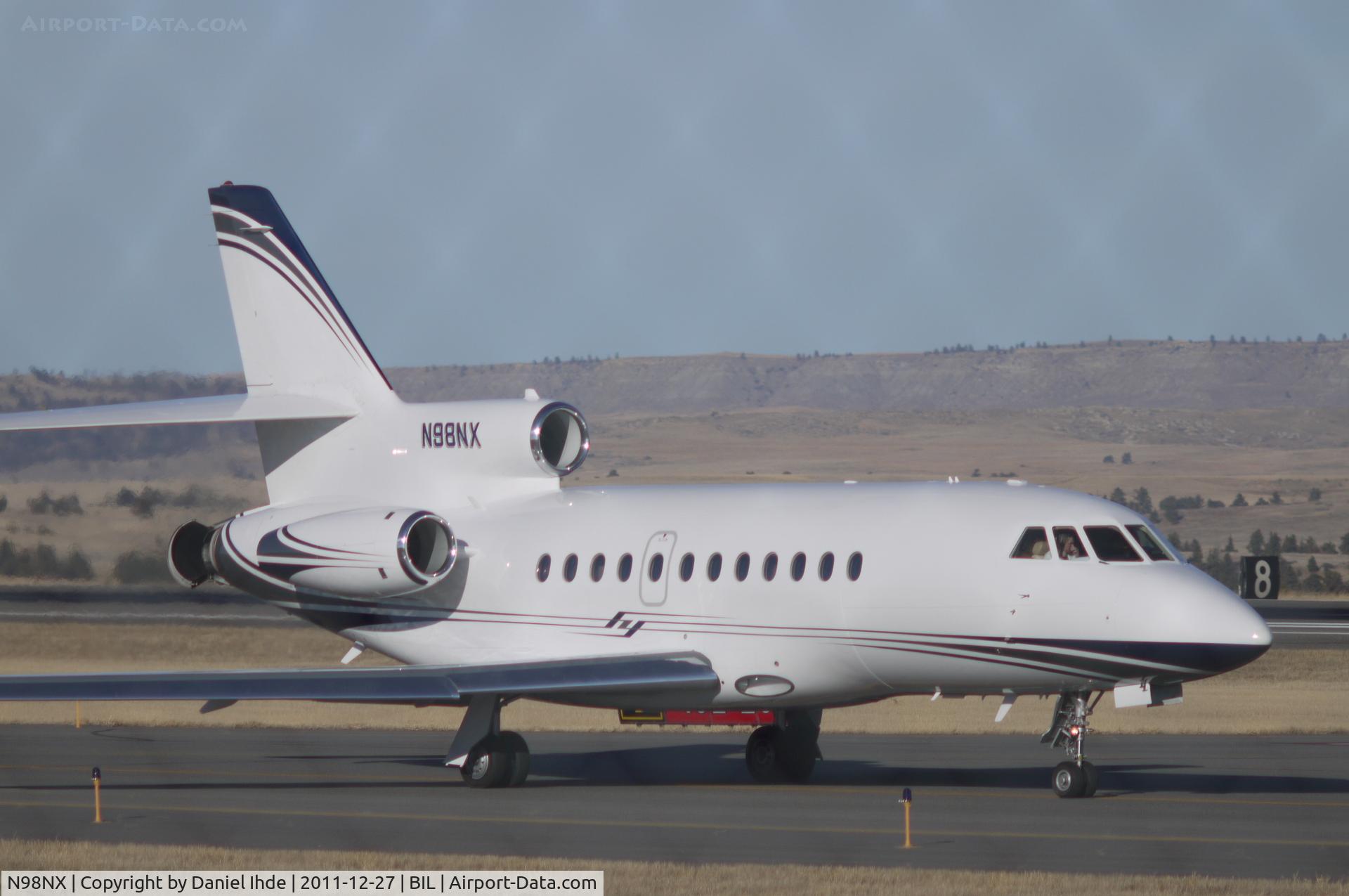 N98NX, 1993 Dassault Falcon 900B C/N 128, Falcon 900 @ BIL