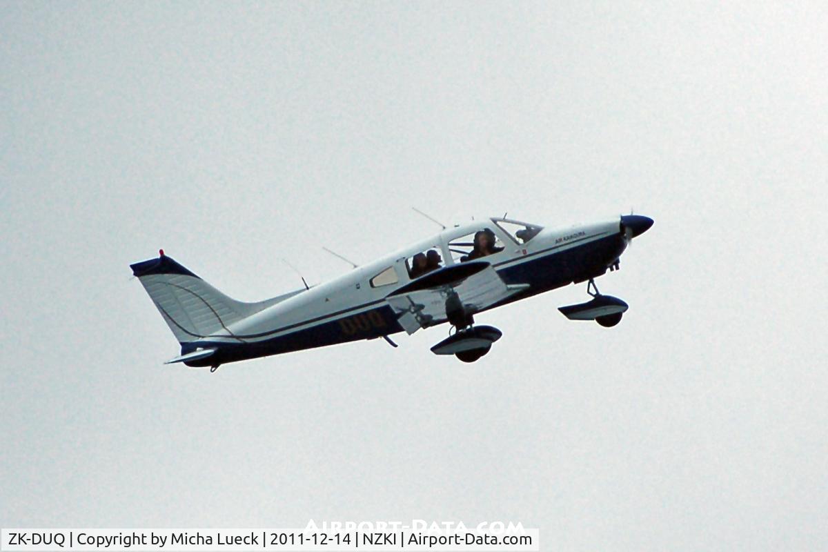 ZK-DUQ, Piper PA-28-180 Cherokee C/N 28-7405257, Dolphin/whale watching flight in Kaikoura