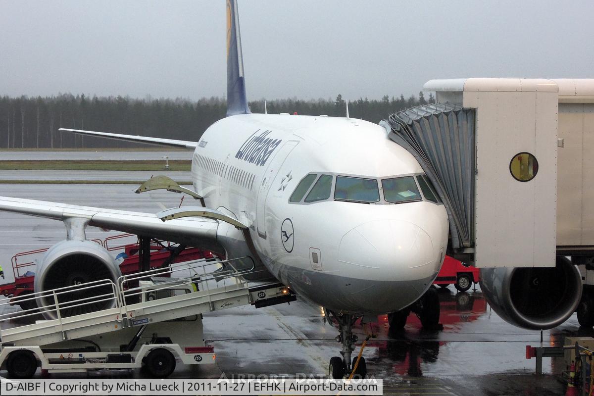 D-AIBF, 2011 Airbus A319-112 C/N 4796, At Helsinki