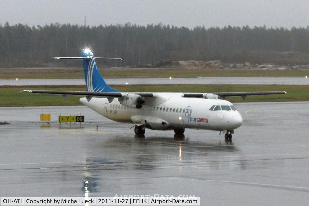 OH-ATI, 2008 ATR 72-212A C/N 783, At Helsinki