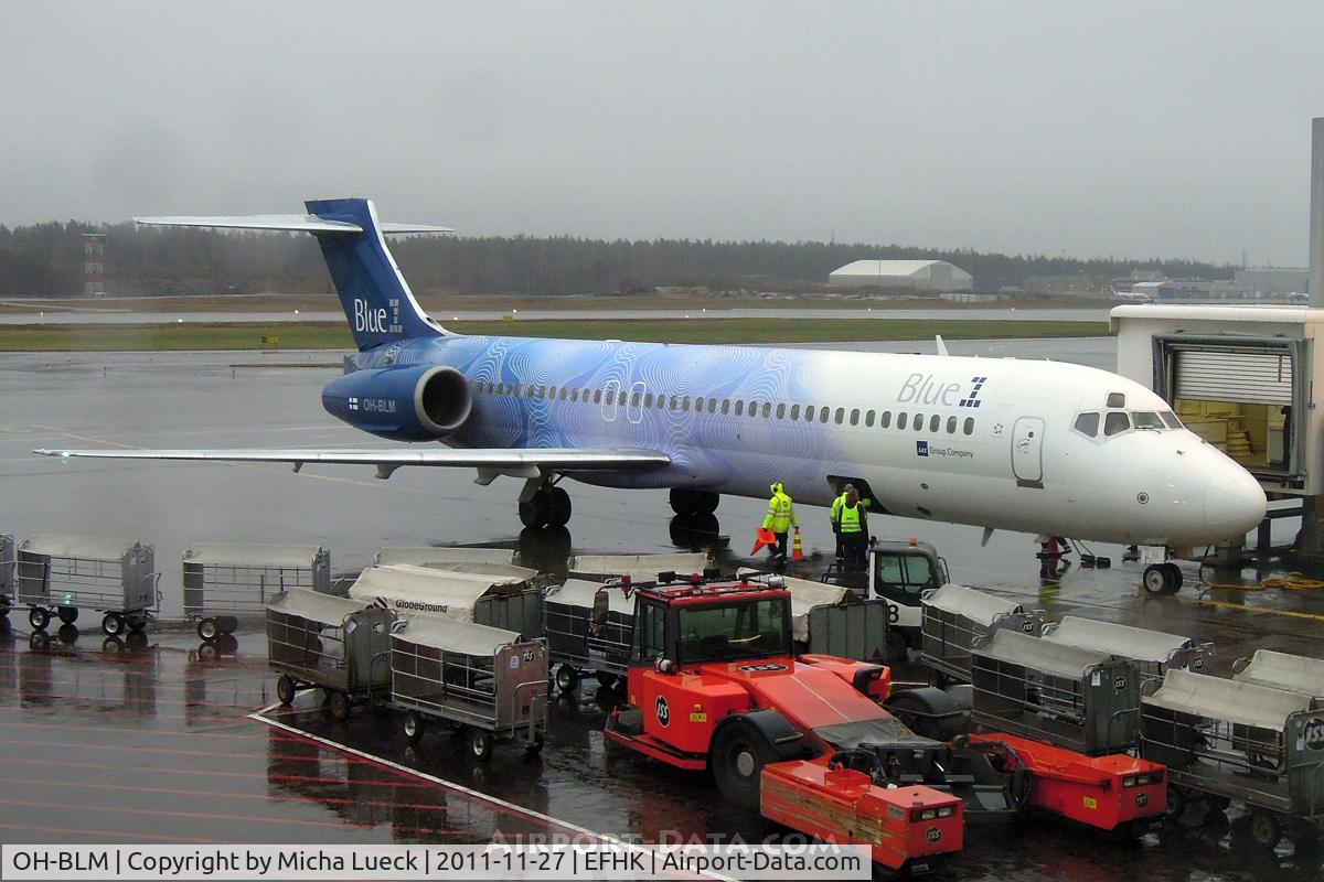 OH-BLM, 2001 Boeing 717-23S C/N 55066, Getting ready for the flight to Oslo