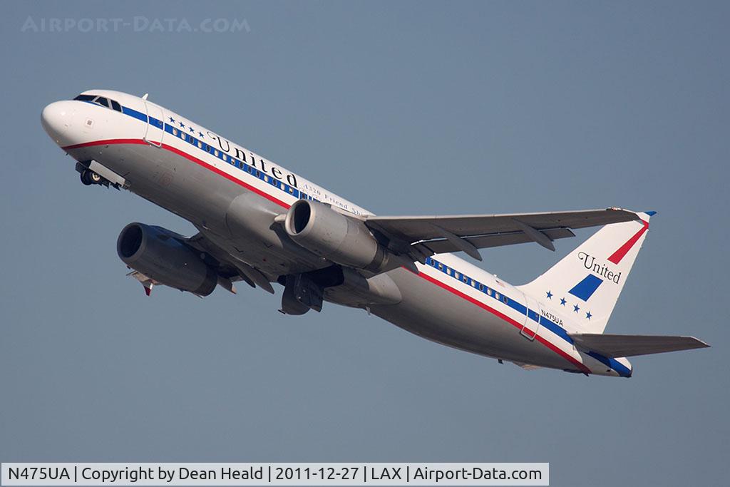 N475UA, 2001 Airbus A320-232 C/N 1495, United Airlines 