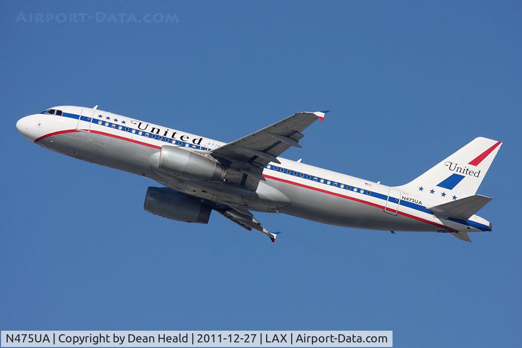 N475UA, 2001 Airbus A320-232 C/N 1495, United Airlines 