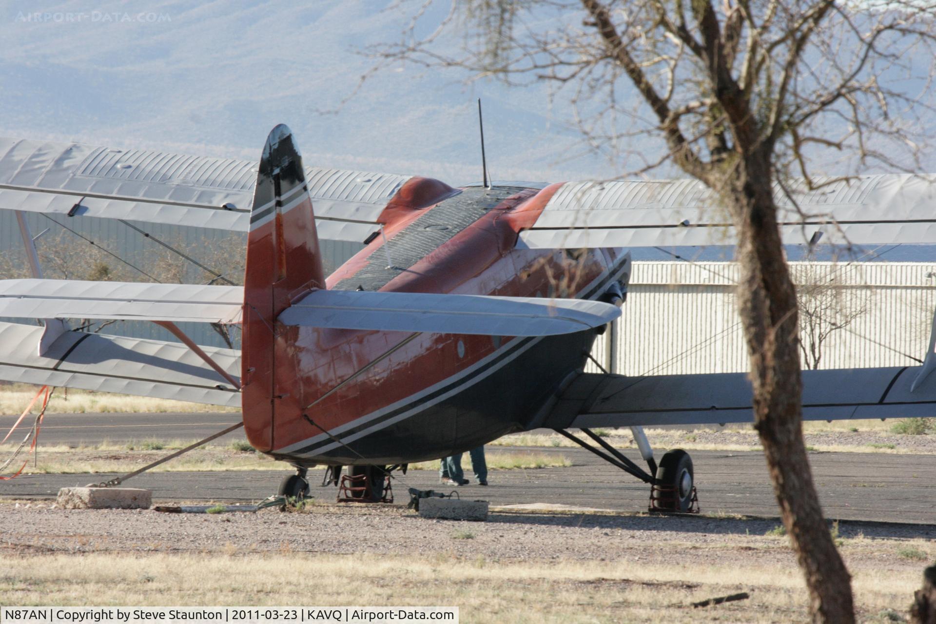 N87AN, 1987 PZL-Mielec AN-2 C/N 1G22331, Taken at Avra Valley Airport, in March 2011 whilst on an Aeroprint Aviation tour