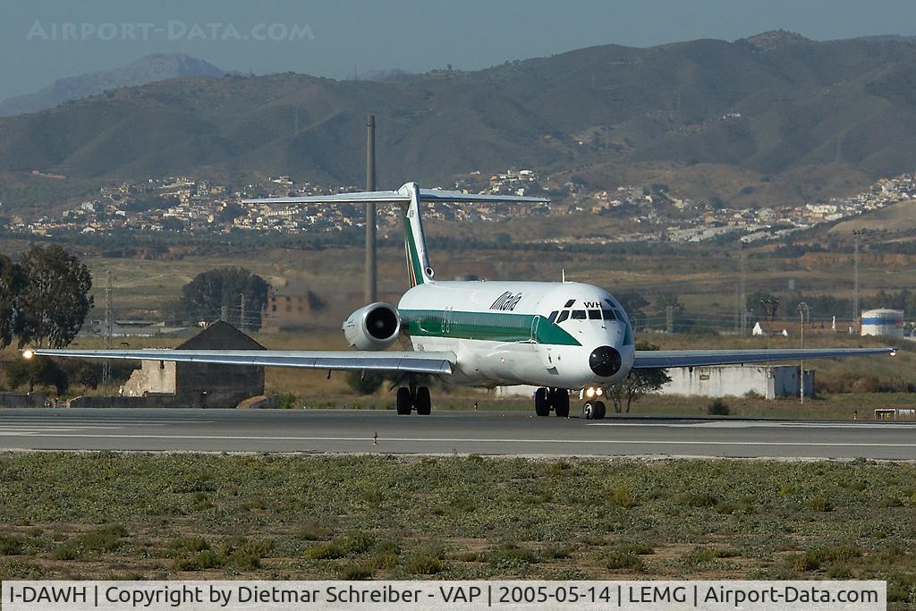 I-DAWH, 1984 McDonnell Douglas MD-82 (DC-9-82) C/N 49202/1170, Alitalia MD80