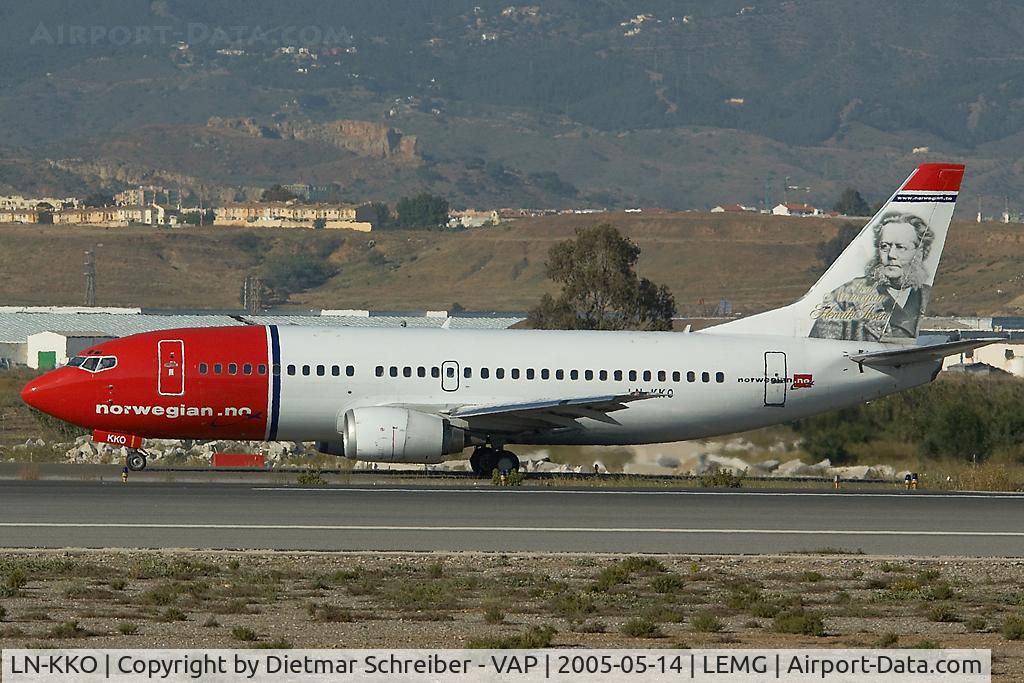 LN-KKO, 1991 Boeing 737-3Y0 C/N 24909, Norwegian Boeing 737-300