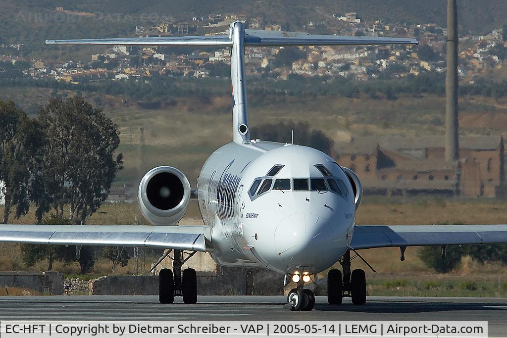 EC-HFT, 1990 McDonnell Douglas MD-82 (DC-9-82) C/N 49521, Spanair MD80