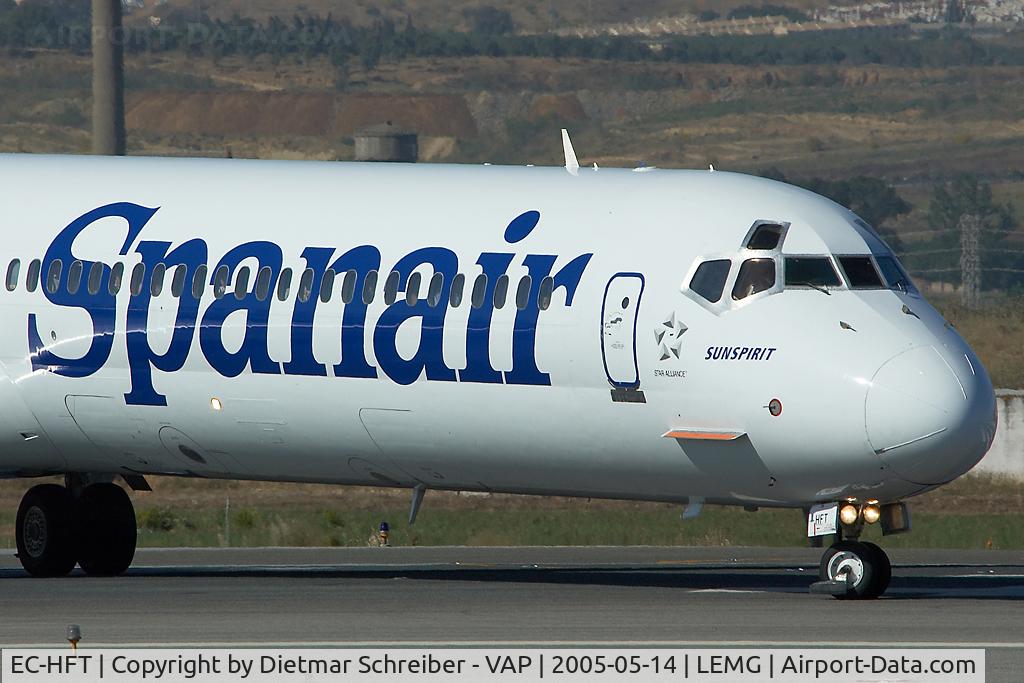 EC-HFT, 1990 McDonnell Douglas MD-82 (DC-9-82) C/N 49521, Spanair MD80