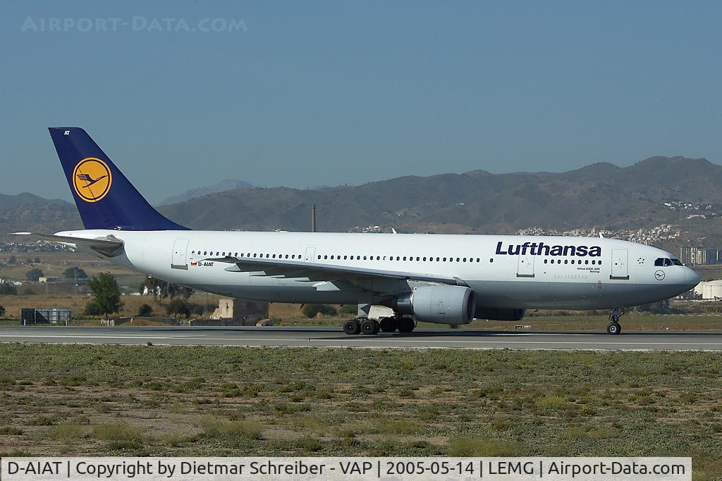 D-AIAT, 1991 Airbus A300B4-603 C/N 618, Lufthansa Airbus 300-600