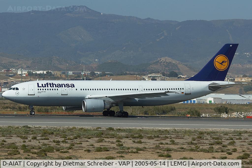 D-AIAT, 1991 Airbus A300B4-603 C/N 618, Lufthansa Airbus 300-600