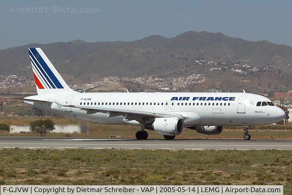 F-GJVW, 1994 Airbus A320-211 C/N 0491, Air France Airbus 320
