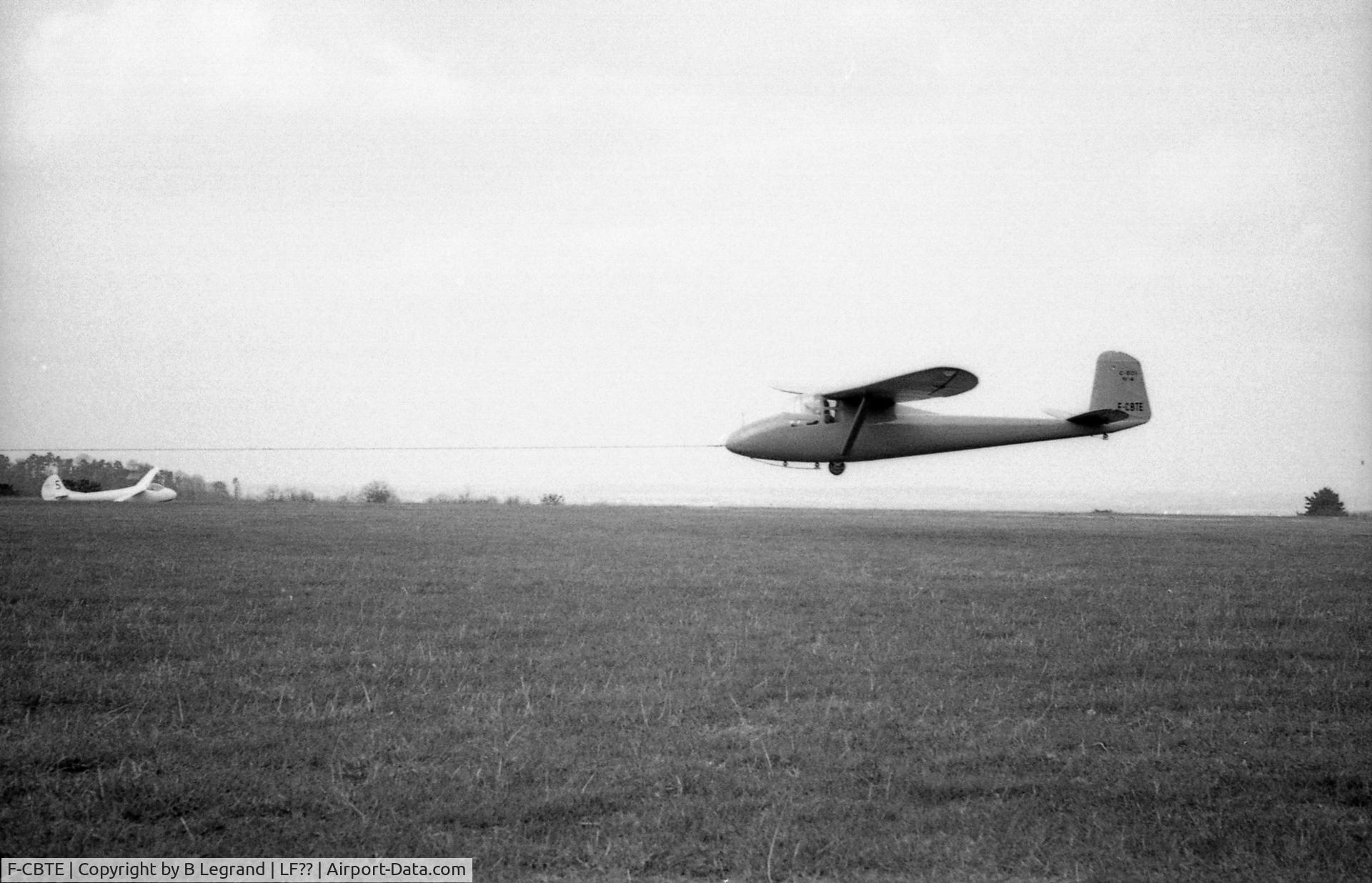 F-CBTE, 1953 Caudron C.801 C/N 4, Probably taken in 1970 / 1971