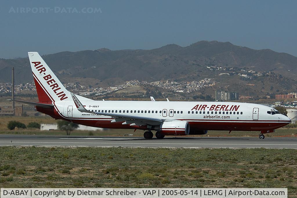 D-ABAY, 2000 Boeing 737-86J C/N 30499, Air Berlin Boeing 737-800