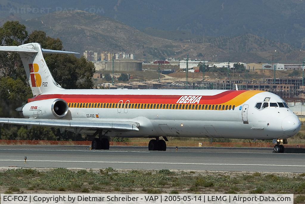 EC-FOZ, 1992 McDonnell Douglas MD-88 C/N 53308, Iberia MD80