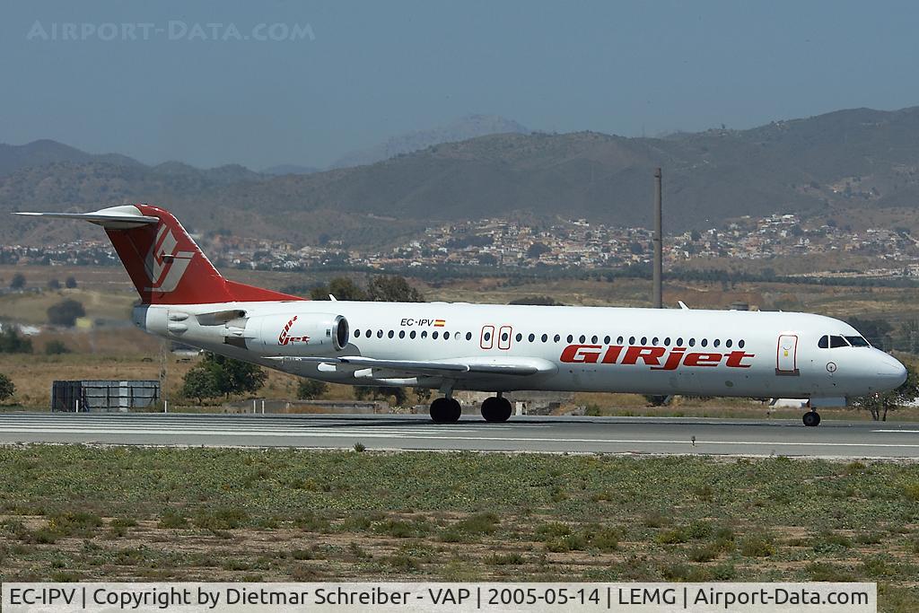 EC-IPV, 1993 Fokker 100 (F-28-0100) C/N 11451, Girjet Fokker 100