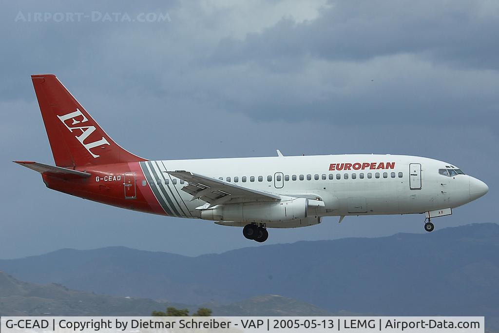 G-CEAD, 1975 Boeing 737-229 C/N 21137, European Boeing 737-200