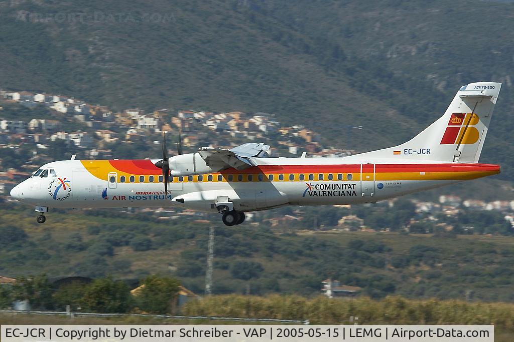 EC-JCR, 1995 ATR 72-212A C/N 468, Air Nostrum ATR72