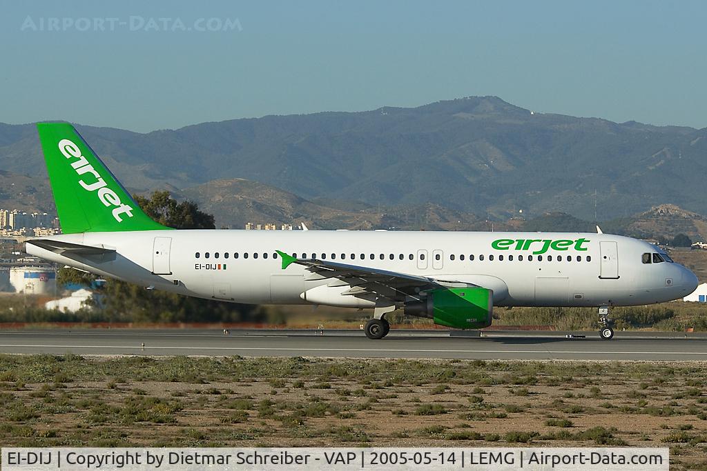 EI-DIJ, 1992 Airbus A320-212 C/N 391, Airjet Airbus 320