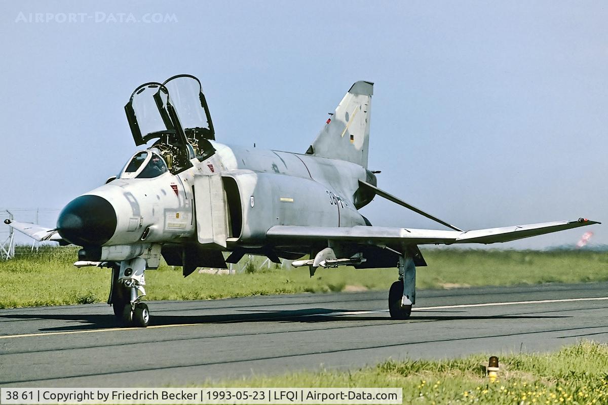 38 61, 1972 McDonnell Douglas F-4F Phantom II C/N 4776, taxying back to the flightline