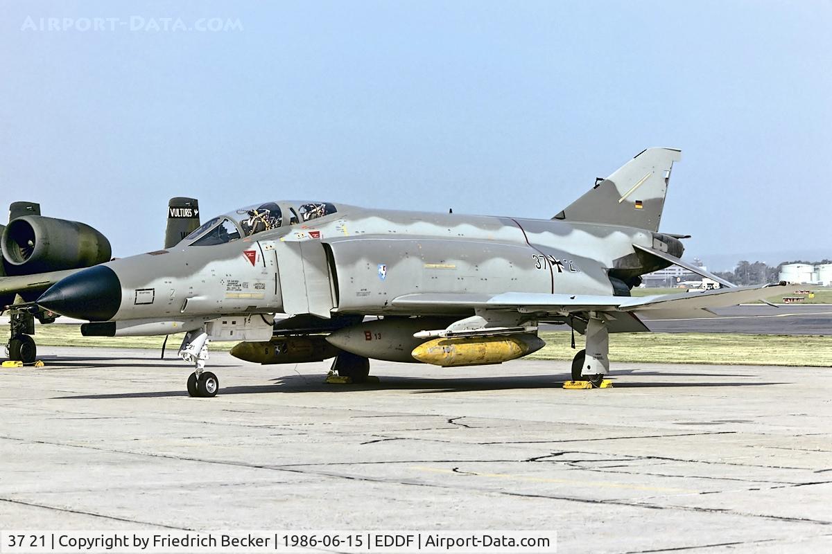 37 21, 1972 McDonnell Douglas F-4F Phantom II C/N 4400, static display