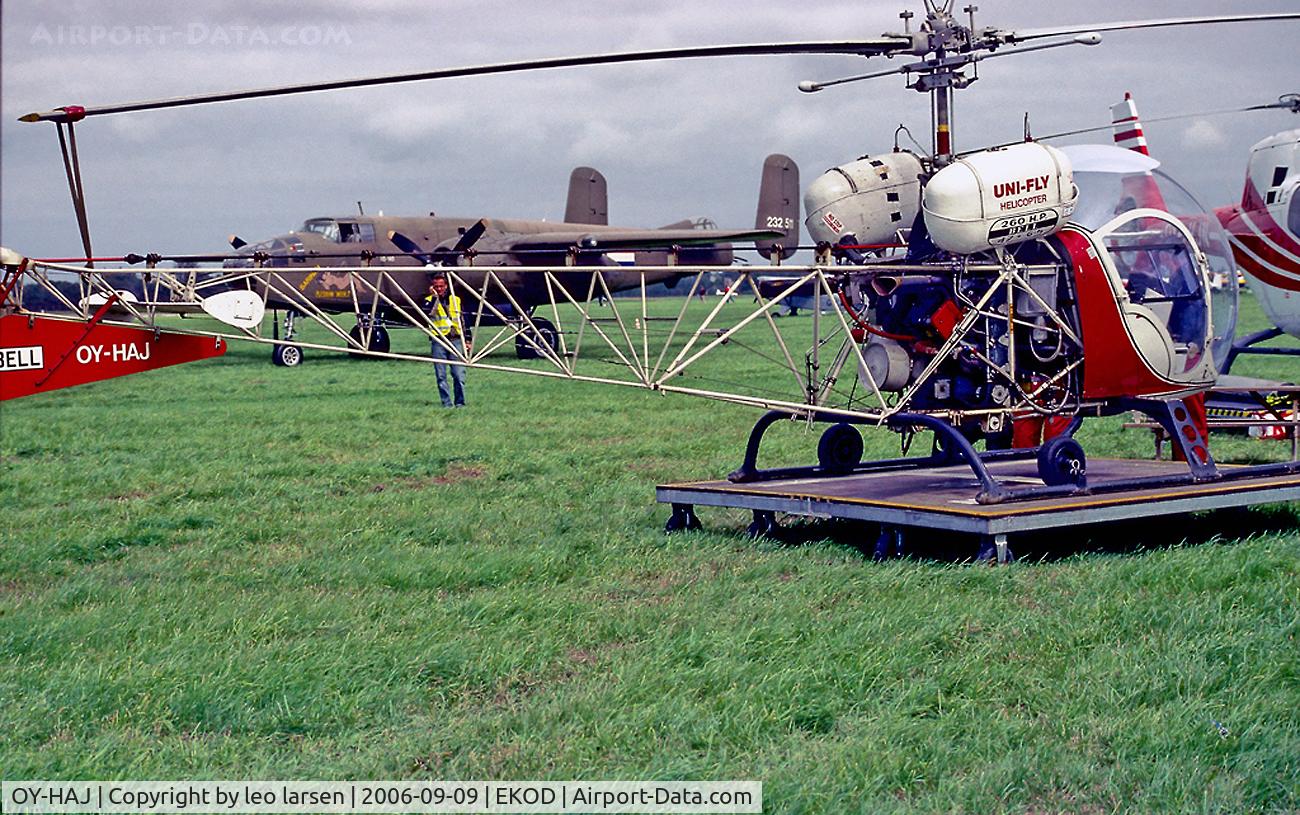 OY-HAJ, 1970 Bell 47G-5 C/N 25003, Odense Beldringe Denmark