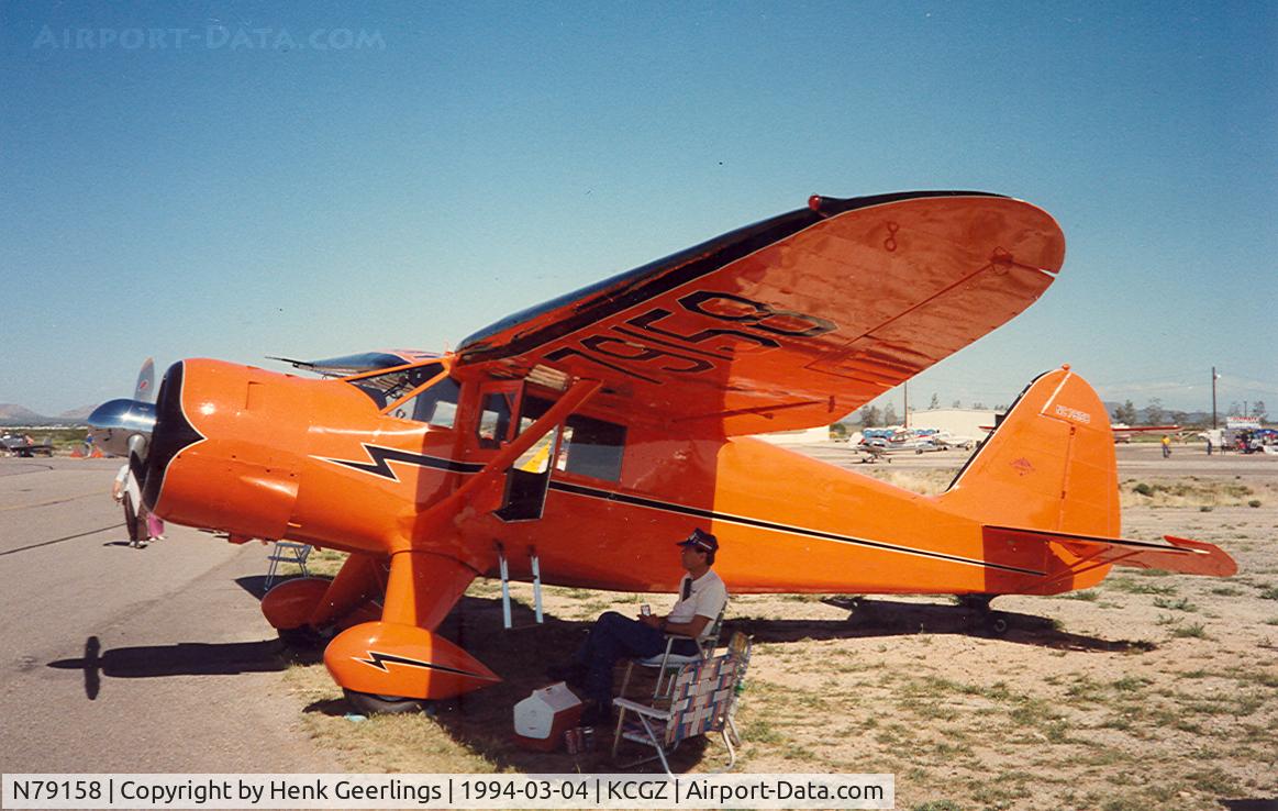 N79158, 1943 Stinson V77 Reliant C/N 77-418, Cactus Fly In