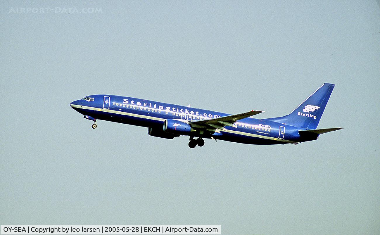 OY-SEA, 1998 Boeing 737-8Q8 C/N 28213, Copenhagen Kastrup 28.5.05