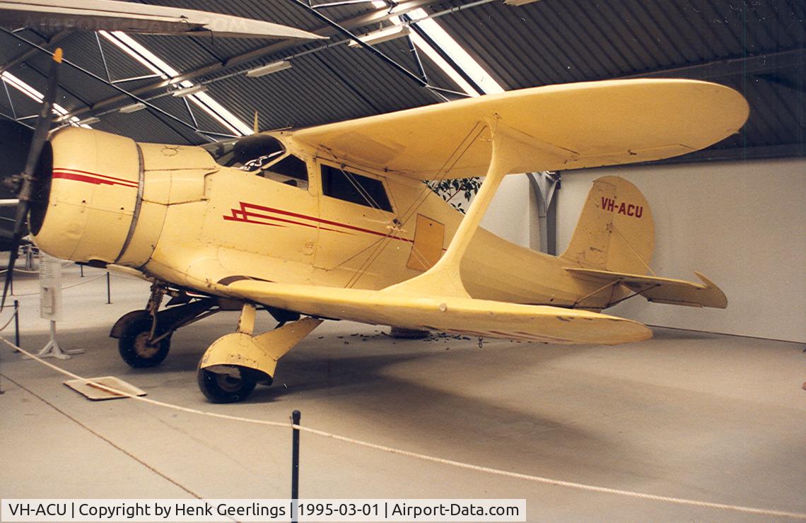 VH-ACU, Beechcraft F.17D C/N F17D-248, Air World Museum at Wangaratta  is now closed.
