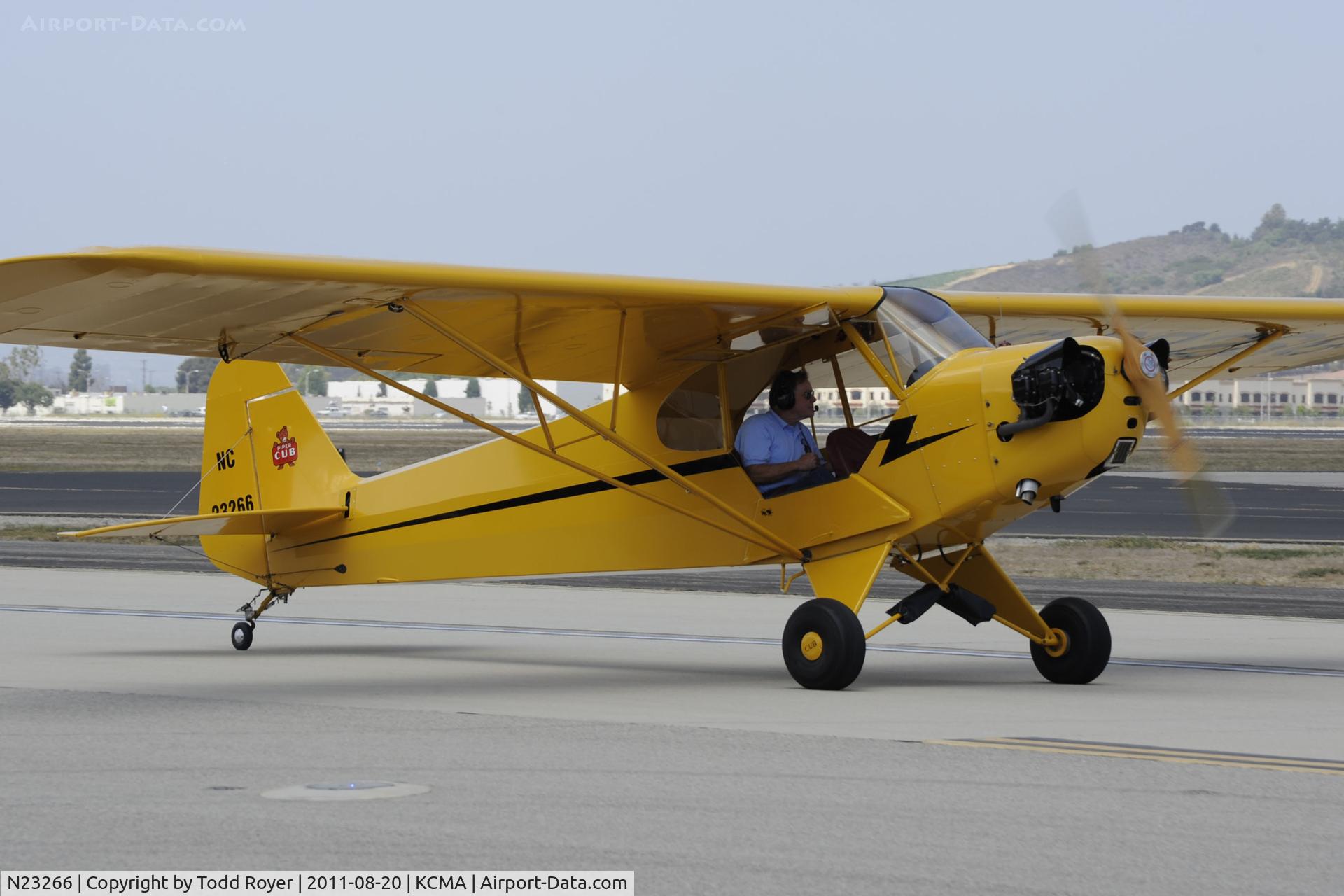 N23266, 1939 Piper J3C-65 Cub Cub C/N 3113, Camarillo Airport