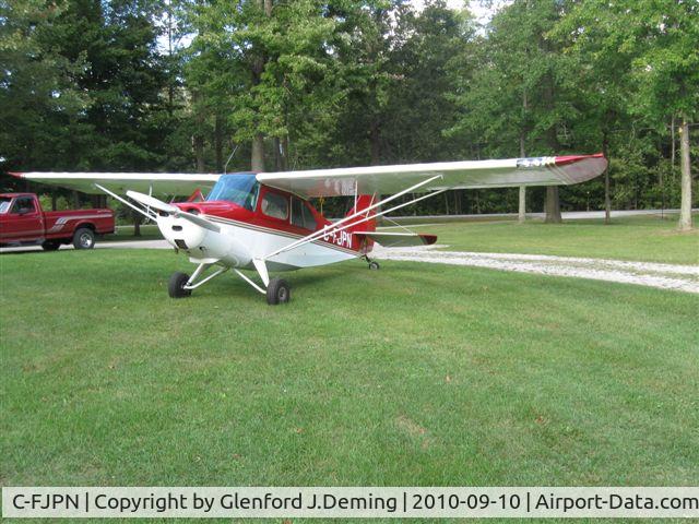 C-FJPN, 1956 Champion 7EC C/N 7EC-403, Picture of aircraft at home