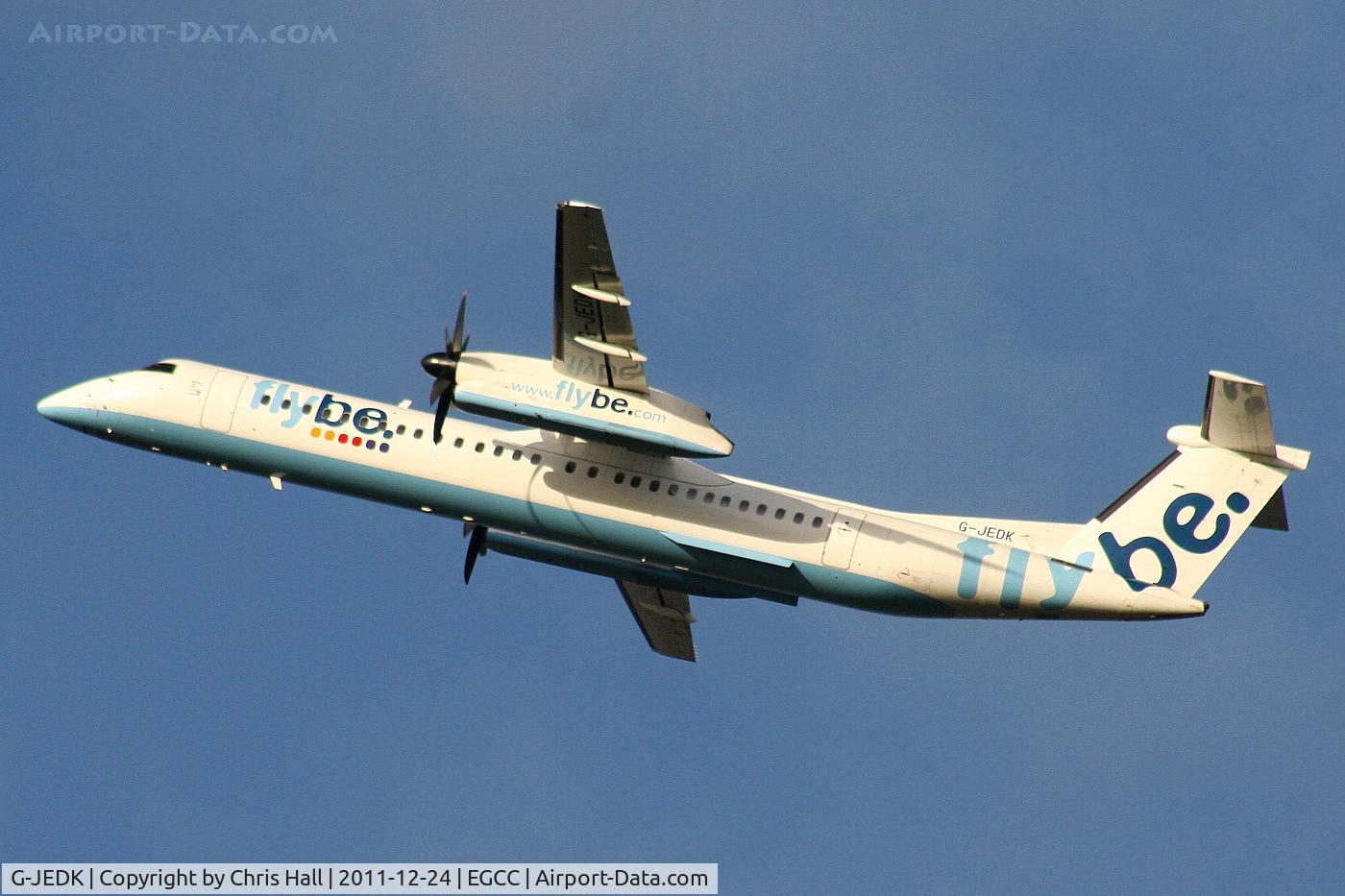 G-JEDK, 2002 De Havilland Canada DHC-8-402Q Dash 8 C/N 4065, flybe