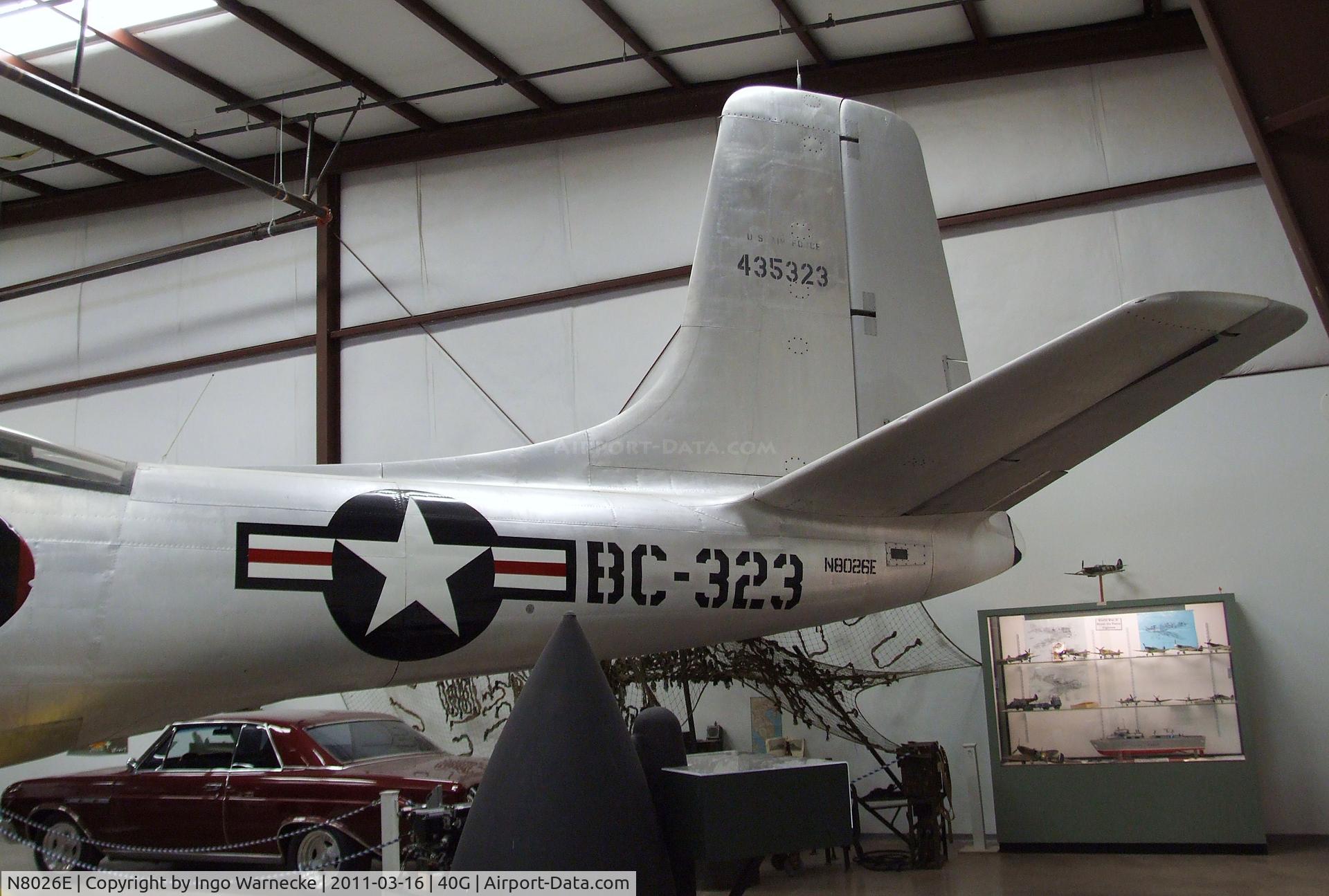 N8026E, 1944 Douglas RB-26C Invader C/N 28602, Douglas RB-26C Invader at the Planes of Fame Air Museum, Valle AZ