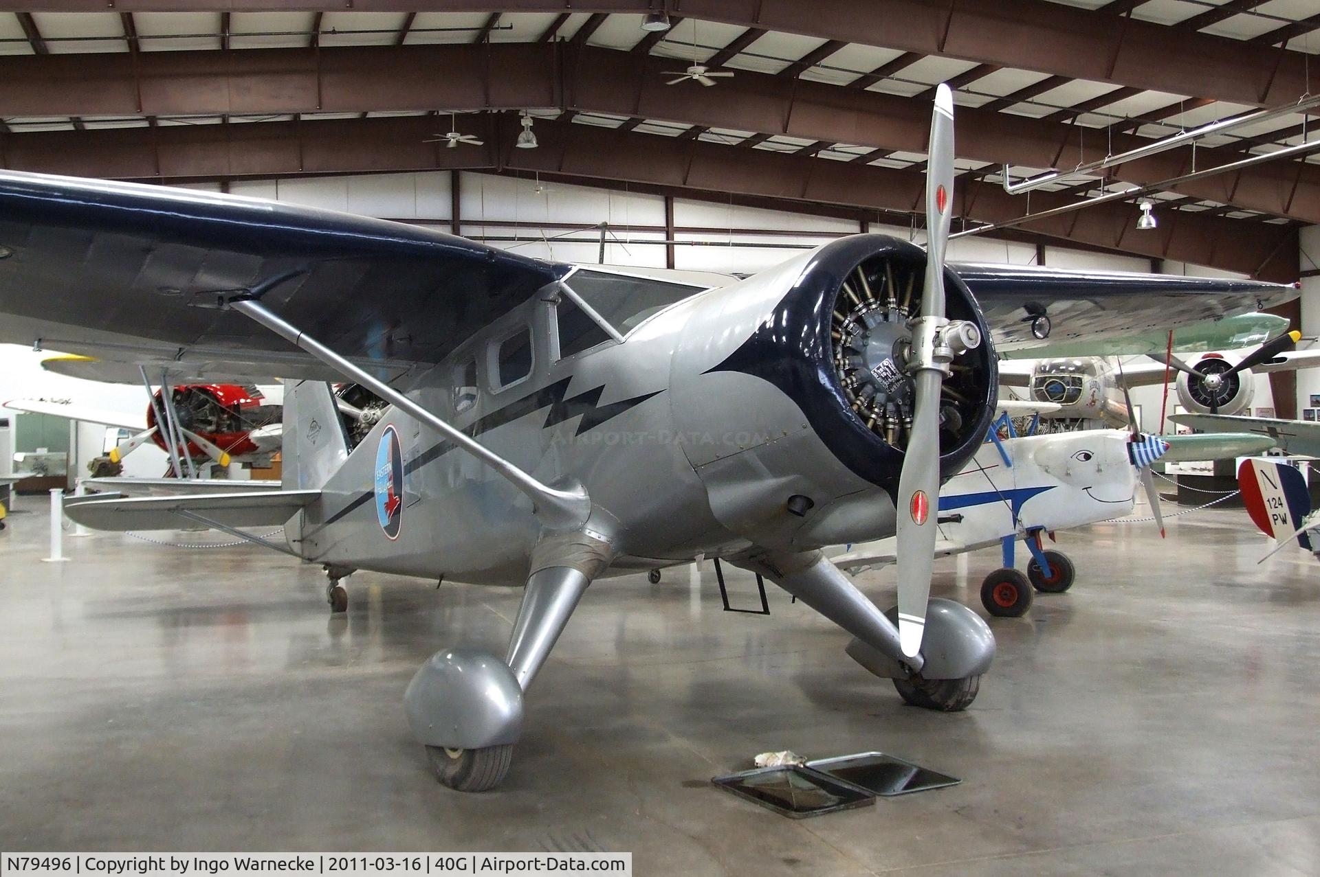 N79496, 1943 Stinson V77 Reliant C/N 77-131, Stinson V77 Reliant at the Planes of Fame Air Museum, Valle AZ