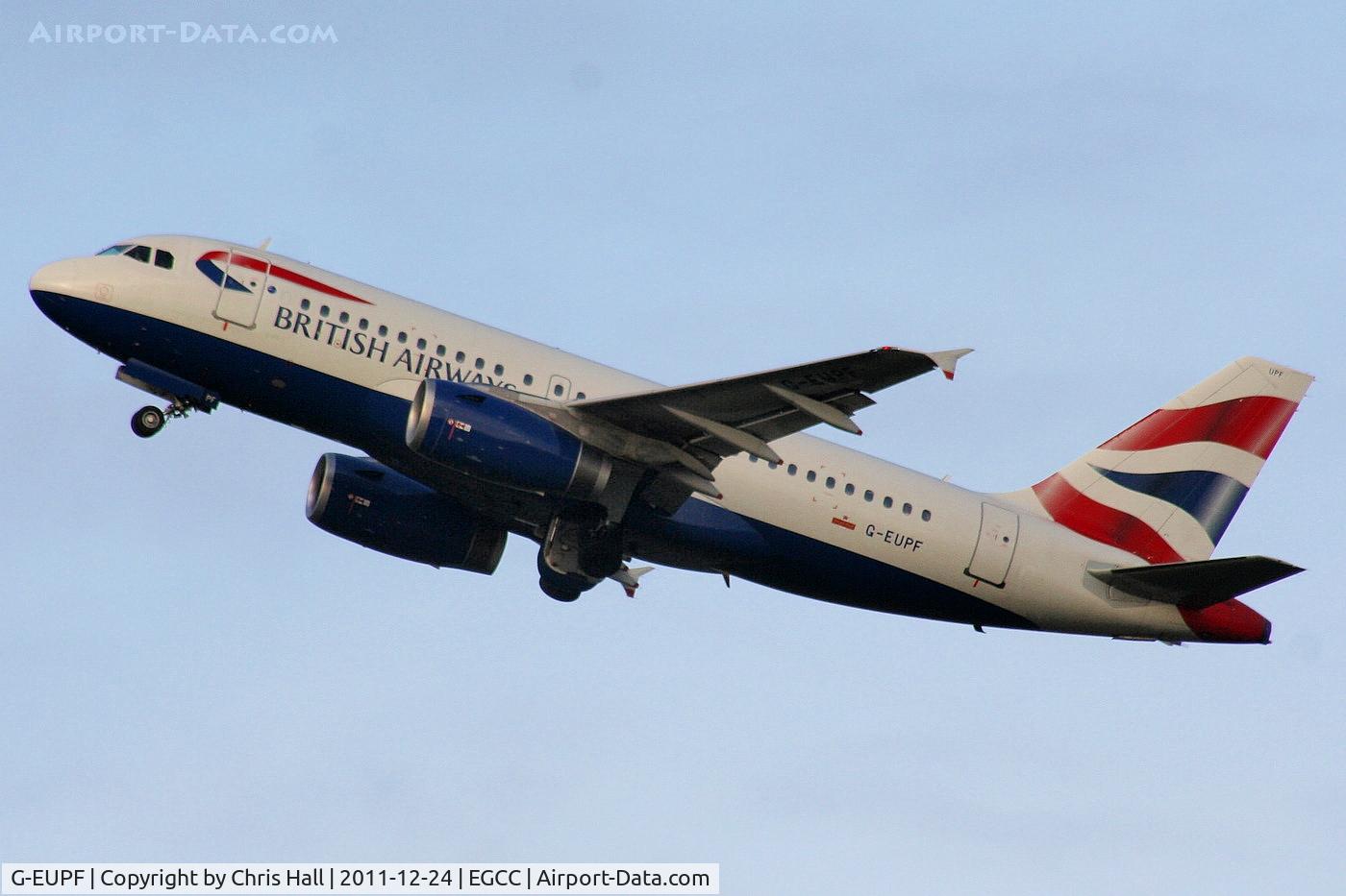 G-EUPF, 2000 Airbus A319-131 C/N 1197, British Airways