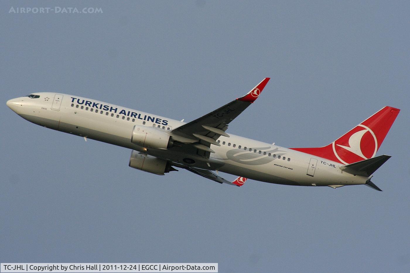TC-JHL, 2011 Boeing 737-8F2 C/N 40976, Turkish Airlines newest Boeing 737-8F2, delivered 18-12-2011