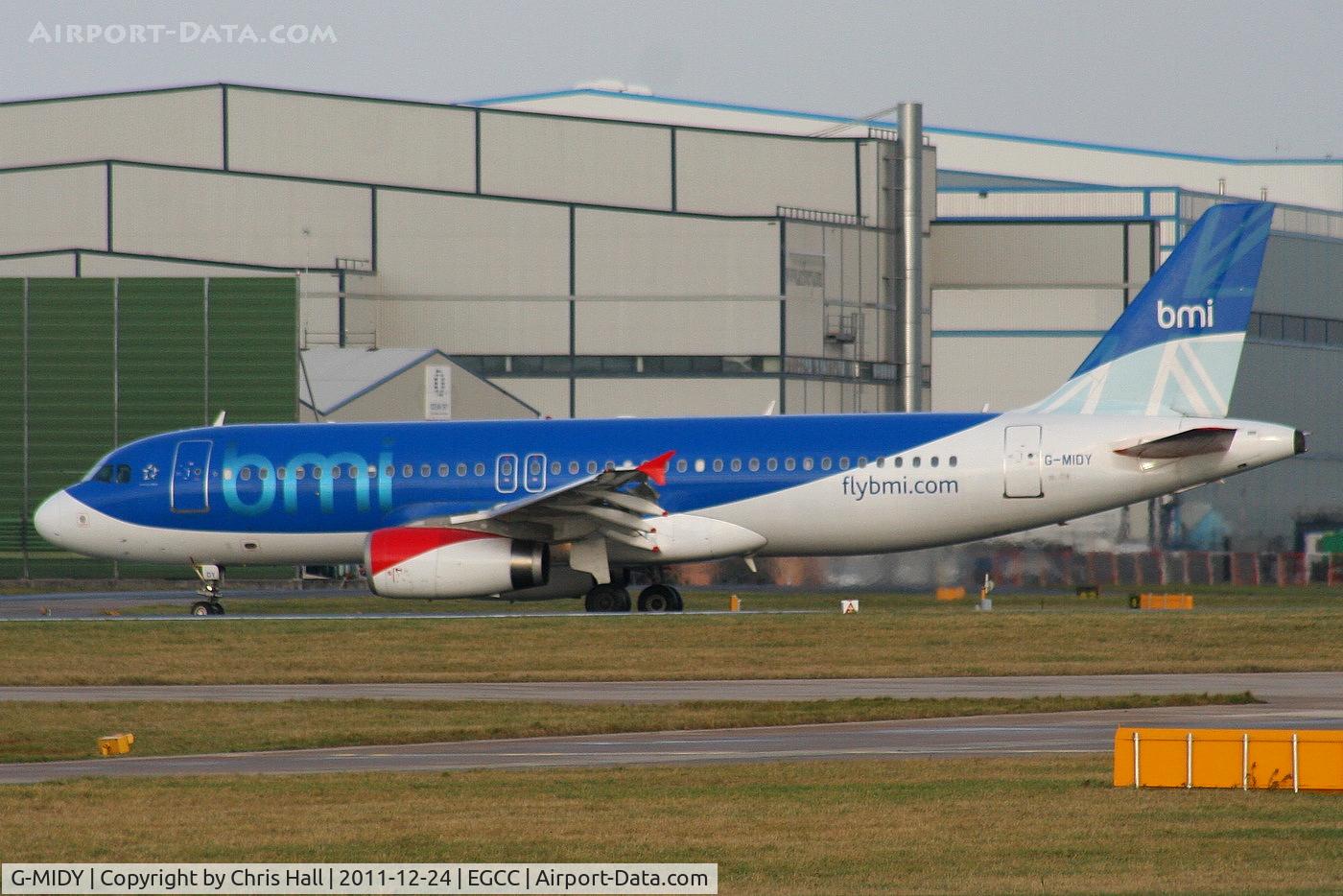 G-MIDY, 1999 Airbus A320-232 C/N 1014, BMI - British Midland