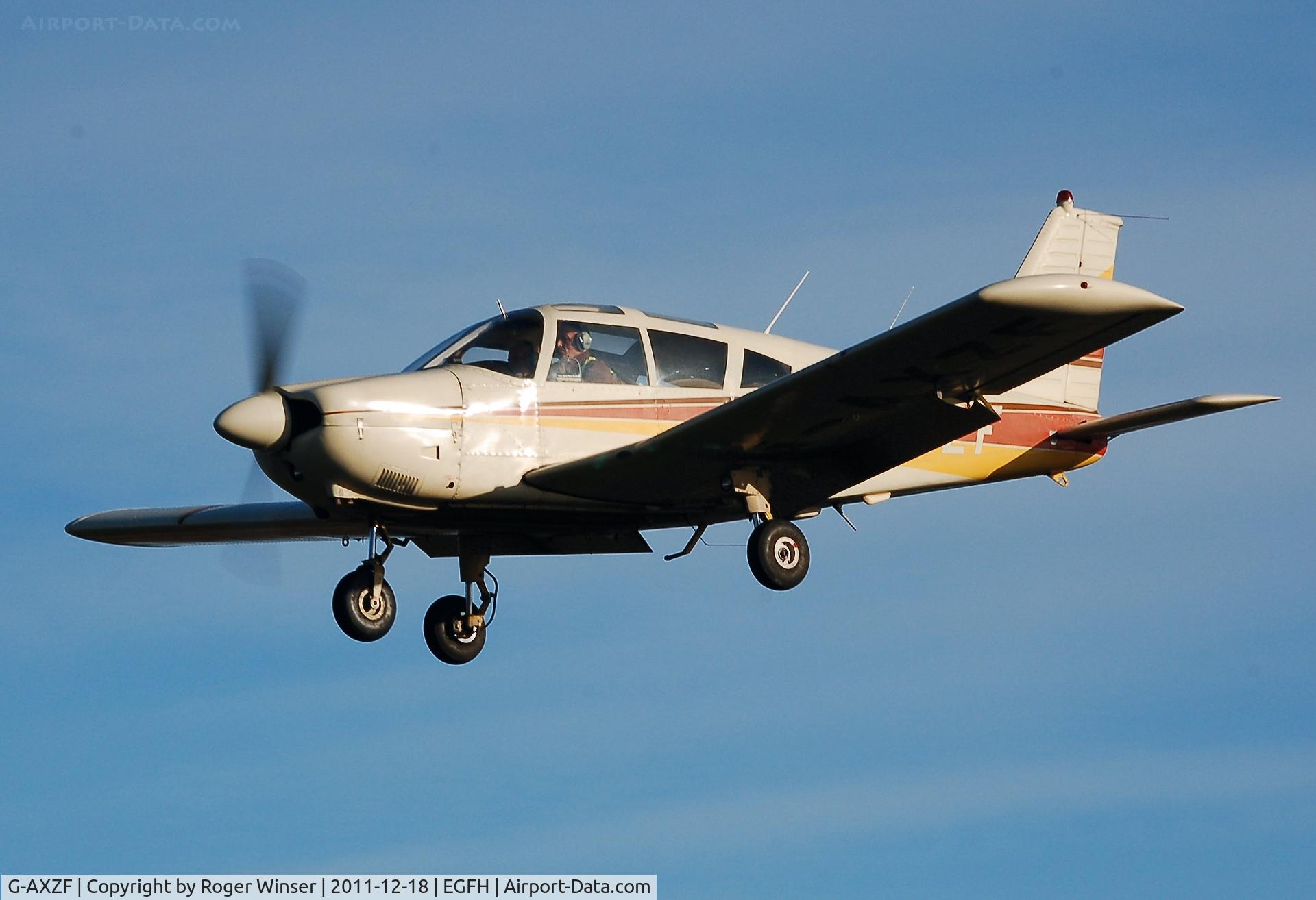 G-AXZF, 1970 Piper PA-28-180 Cherokee E C/N 28-5688, Resident Piper Cherokee operated by Cambrian Flying Club.