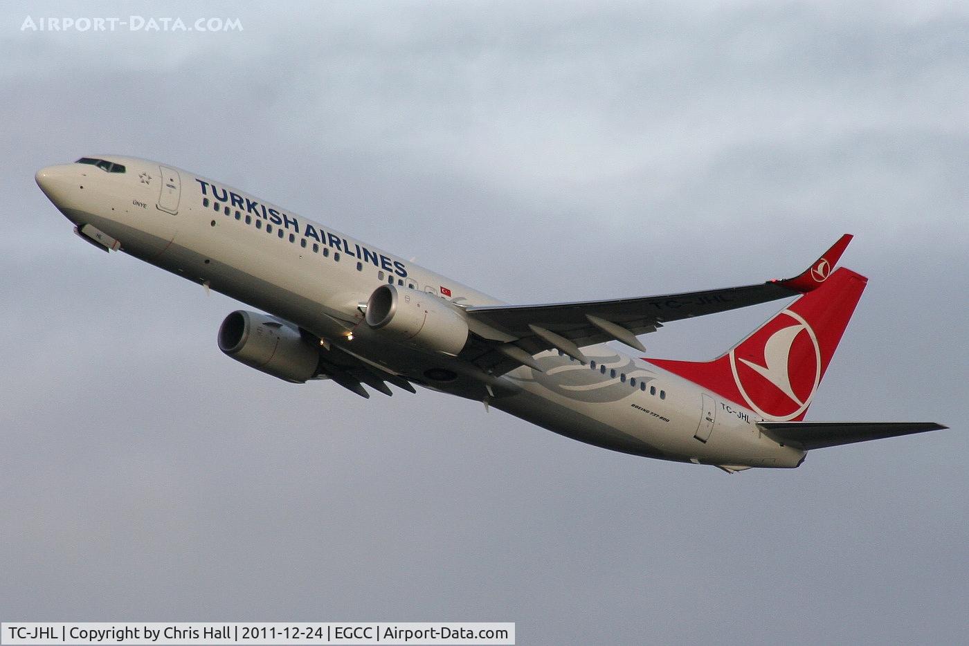 TC-JHL, 2011 Boeing 737-8F2 C/N 40976, Turkish Airlines newest Boeing 737-8F2, delivered 18-12-2011