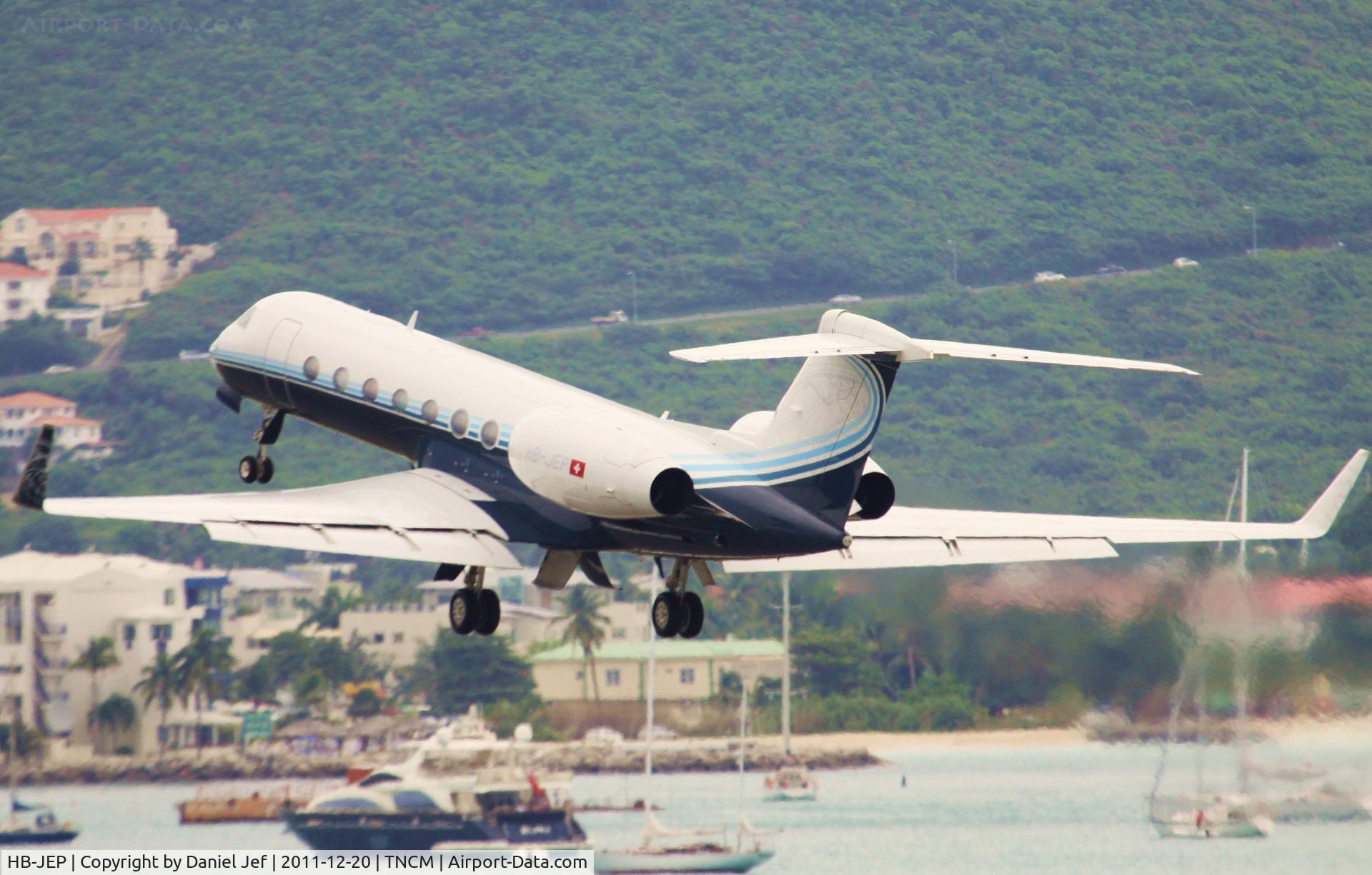 HB-JEP, 2005 Gulfstream Aerospace GV-SP (G550) C/N 5070, HB-JEP