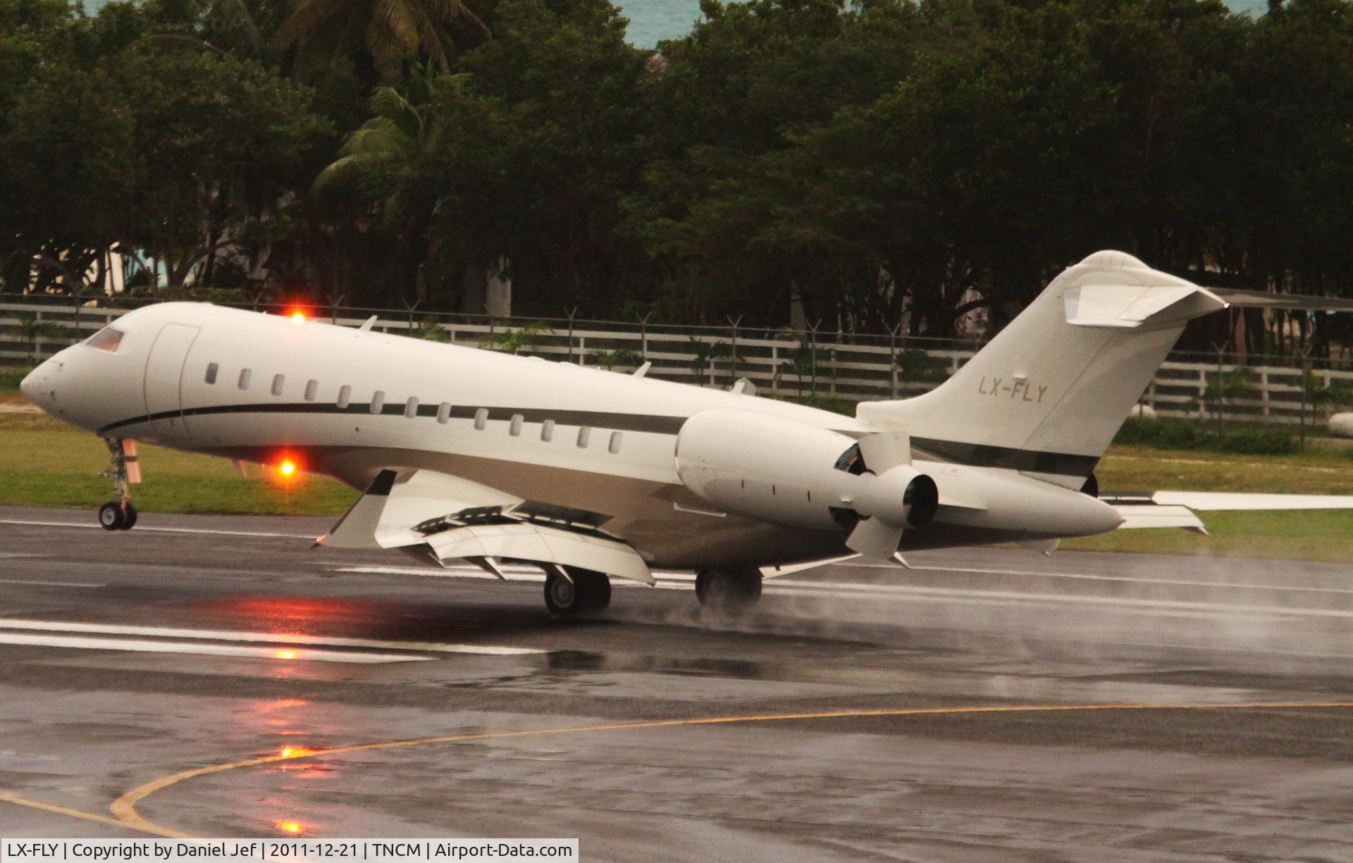 LX-FLY, 2008 Bombardier BD-700-1A10 Global Express C/N 9252, LX-FLY