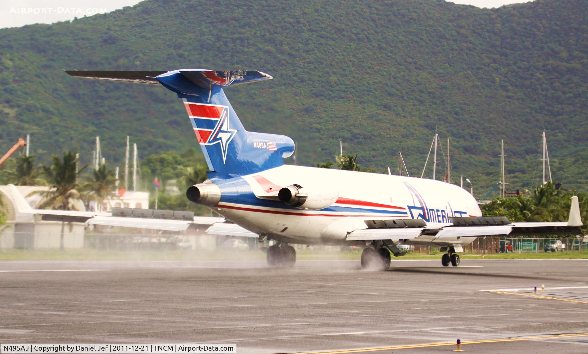N495AJ, 1975 Boeing 727-233F C/N 20937, N495AJ