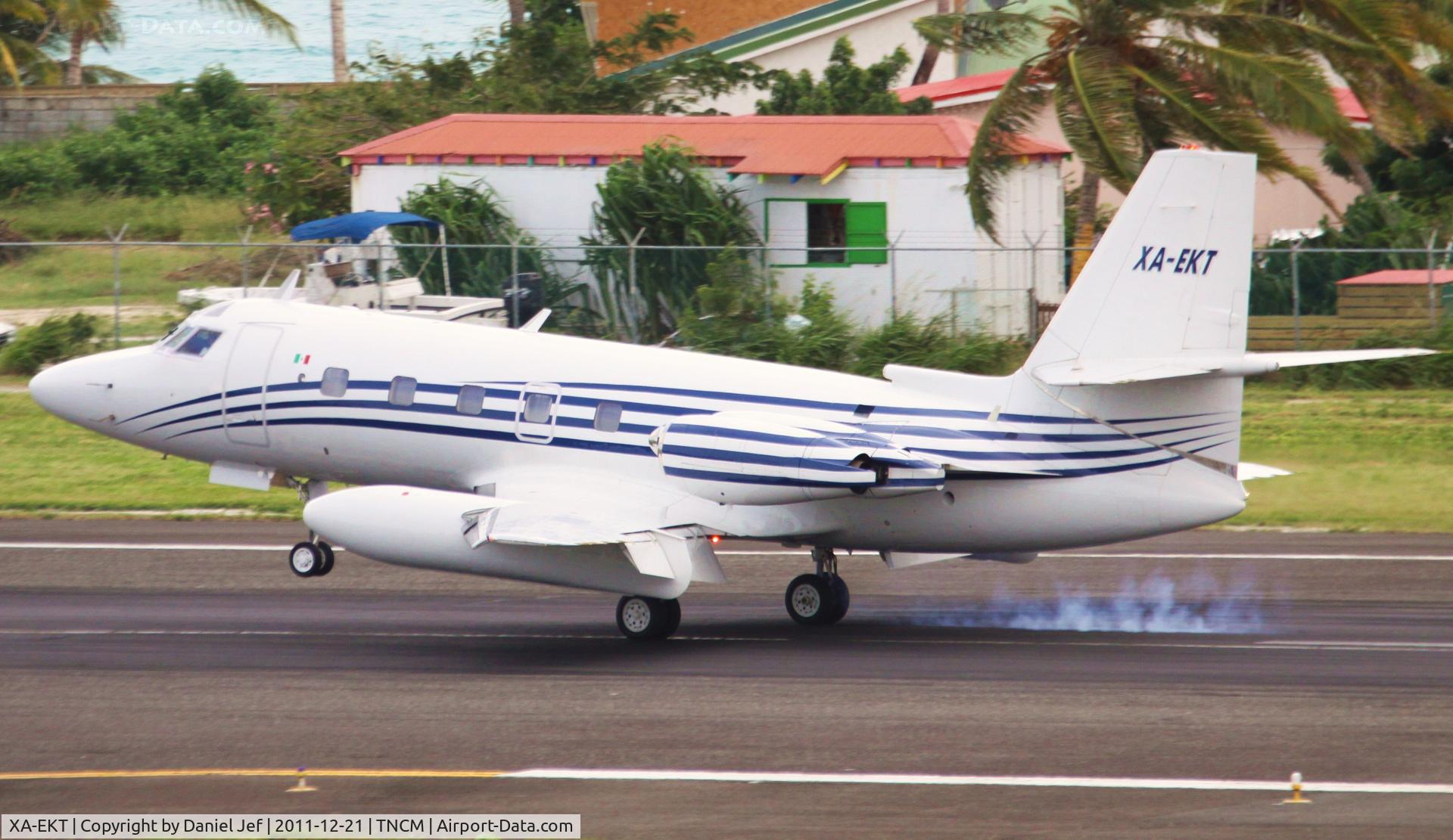 XA-EKT, 1979 Lockheed L-1329-25 Jetstar II C/N 5234, XA-EKT