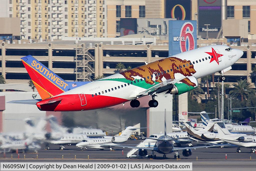 N609SW, 1995 Boeing 737-3H4 C/N 27929, Southwest Airlines 