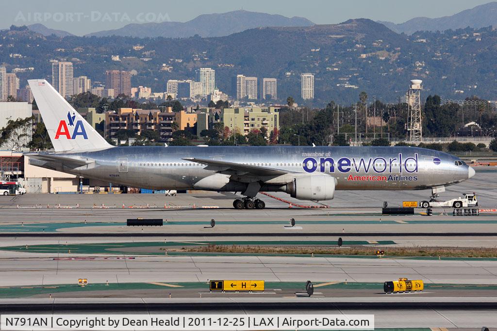 N791AN, 2000 Boeing 777-223/ER C/N 30254, American Airlines 