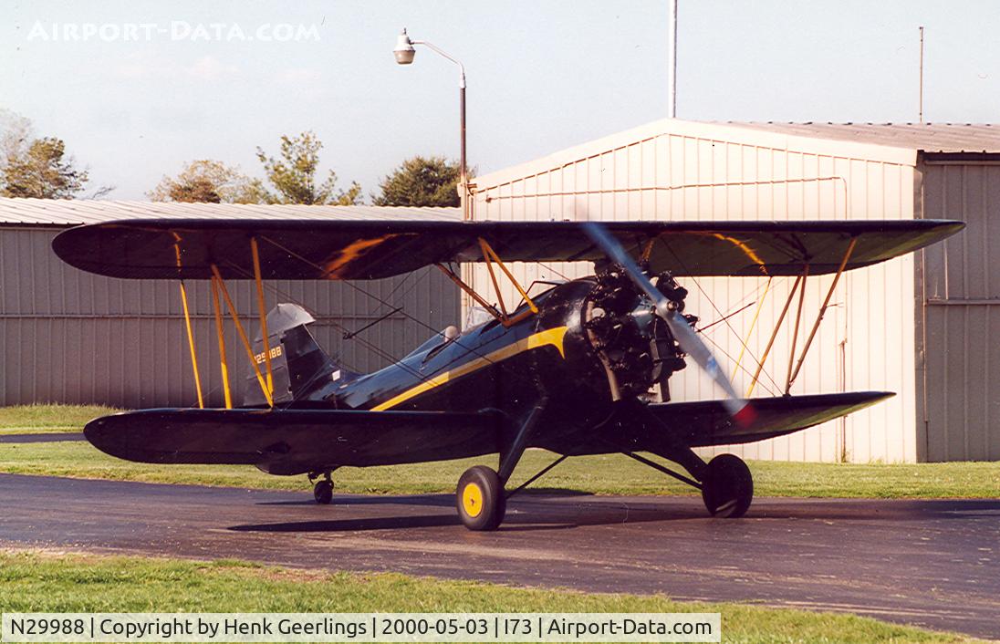 N29988, 1940 Waco UPF-7 C/N 5485, Moraine Airpark , Dayton OH