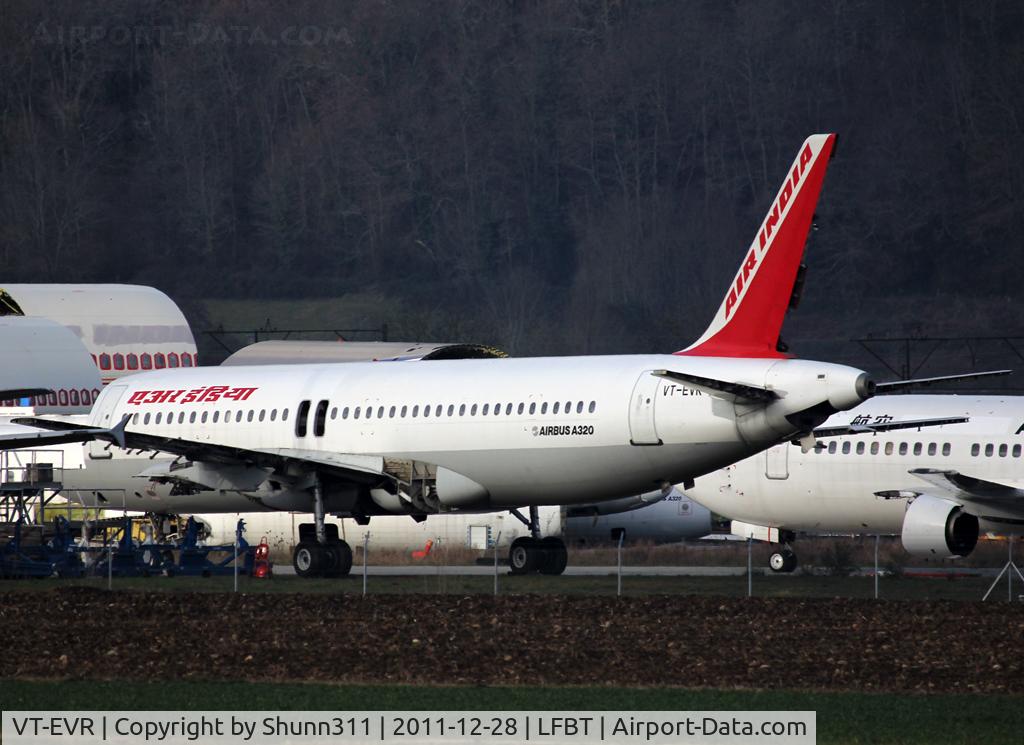 VT-EVR, 1992 Airbus A320-231 C/N 336, Scrapping process engaged...