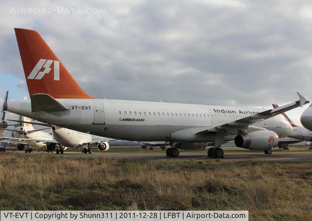 VT-EVT, 1992 Airbus A320-214 C/N 314, Stored and waiting scrapping process...