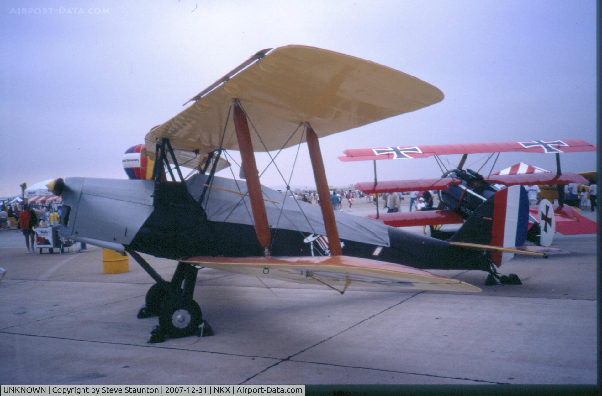 UNKNOWN, Miscellaneous Various C/N unknown, Taken at NAS Miramar Airshow in 1988 (scan of a slide) - Unknown Aircraft
