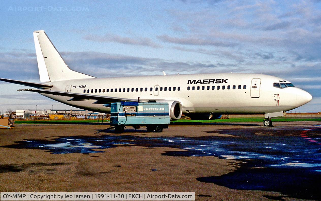 OY-MMP, 1988 Boeing 737-3L9 C/N 24220, Copenhagen Kastrup 30.11.91